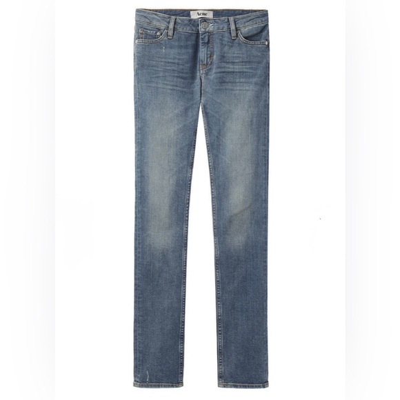 Acne Studios Flex Montana Jeans 30/34 Slim Fit Blue - Picture 11 of 11